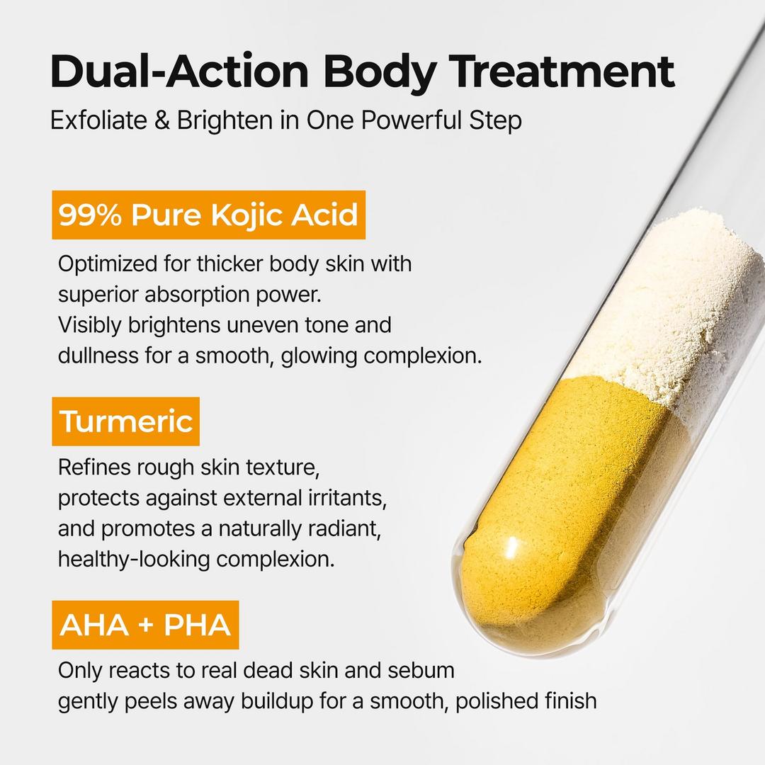 Kojic Acid & Turmeric Body Exfoliator Spray