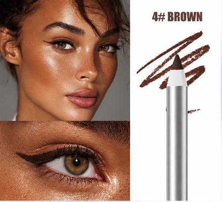 Waterproof Gel Eyeliner Pencil – 24H Long-Lasting & Smudge-Proof