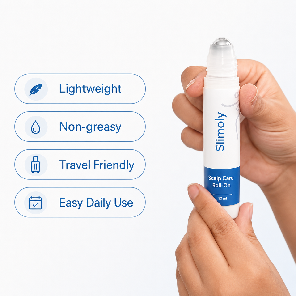 Scalp & Hair Wellness Roll‑On Serum