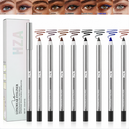 Waterproof Gel Eyeliner Pencil – 24H Long-Lasting & Smudge-Proof