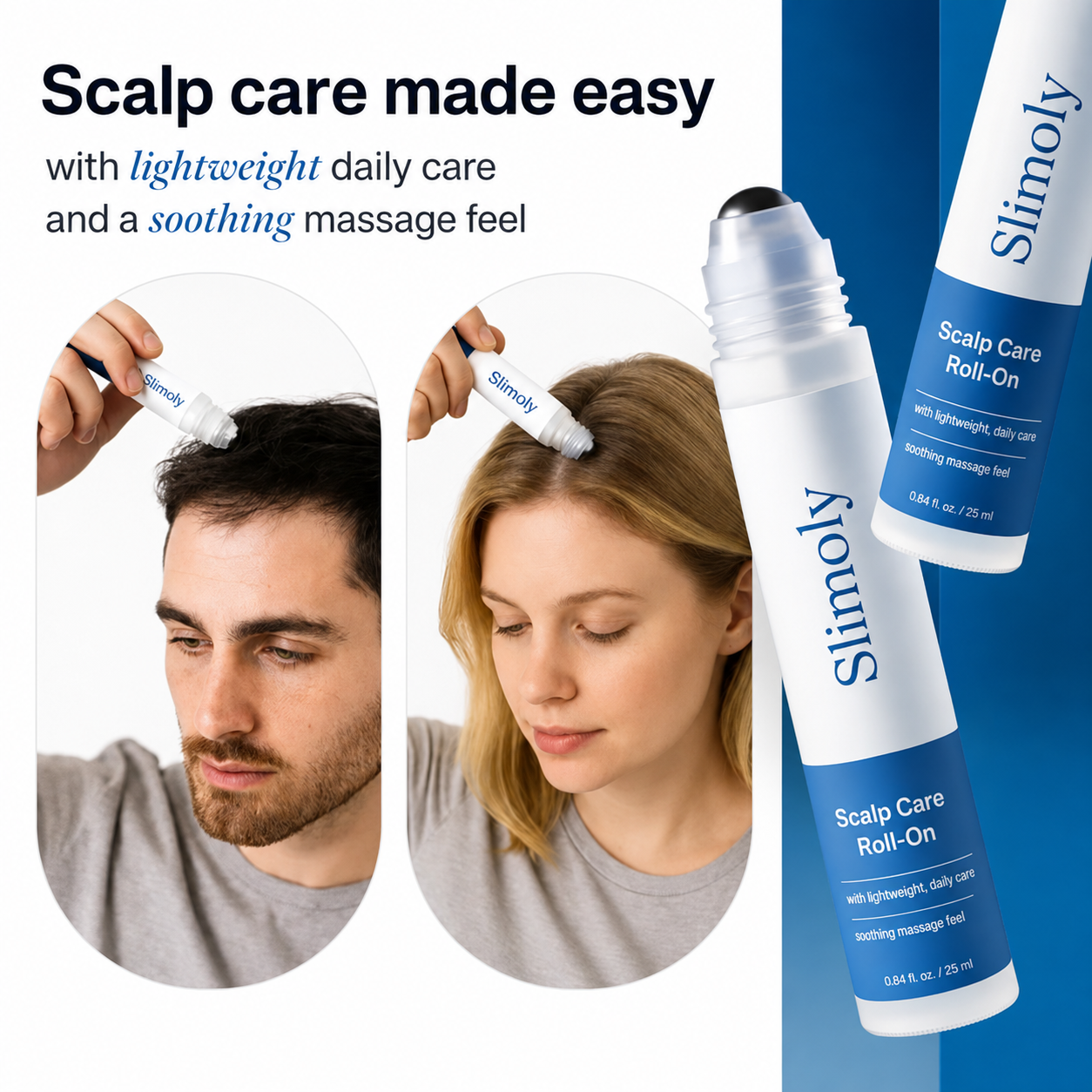 Scalp & Hair Wellness Roll‑On Serum